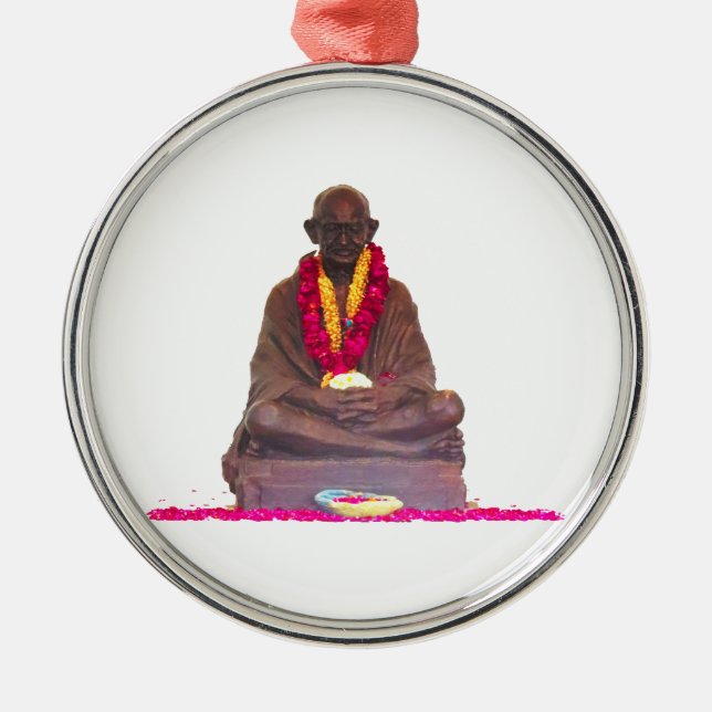 Ornement En Métal Père de Mahatma Gandhi de nation Inde (Devant)
