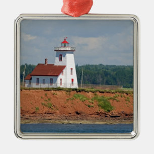 Ornement En Métal Phare de North Umberland sur l'Île-du-Prince-Édoua