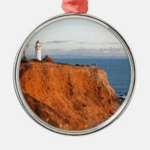 Ornement En Métal Phare de Palos Verdes