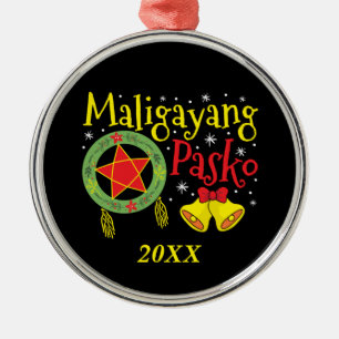 Ornement En Métal Philippines Noël philippin Maligayang Pasko