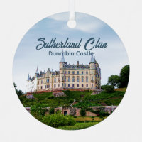 Photo Tartan Scottish Sutherland Clan Castle
