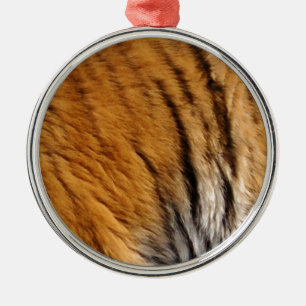Ornement En Métal Photo Tiger Stripes Big Cat Wildlife