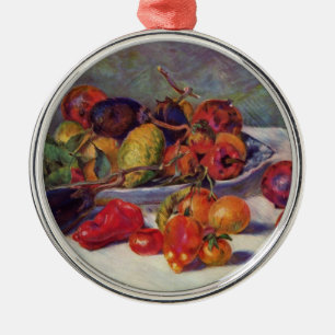 Ornement En Métal Pierre Auguste Renoir La vie morte avec des fruits
