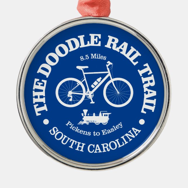 Ornement En Métal Piste de Doodle Rail (cyclisme) (Devant)