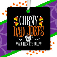 Plaisanterie Roll d'oeil Halloween Corny Papa plai