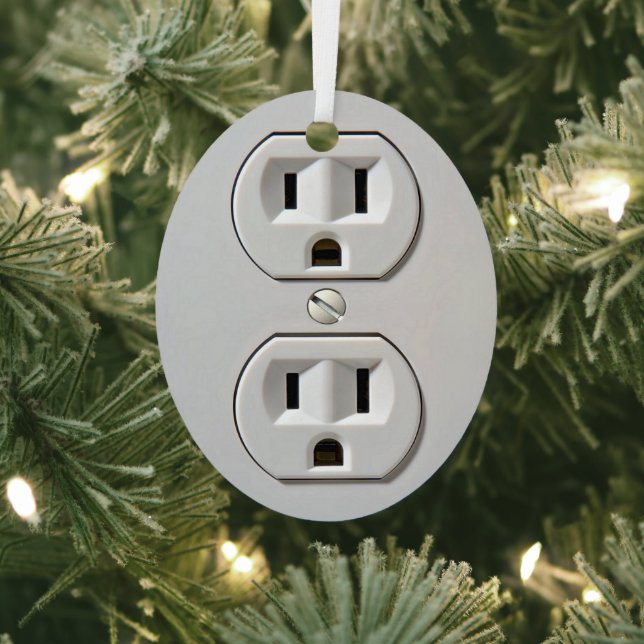 Ornement En Métal Plug-in de prise électrique (Insitu)