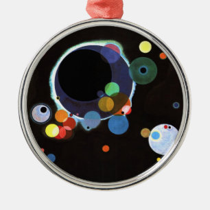 Ornement En Métal Plusieurs cercles, oeuvre abstraite de Kandinsky