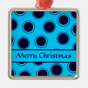 Ornement En Métal Points super #4 Joyeux Noël