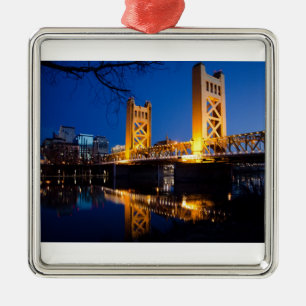 Ornement En Métal Pont de tour - Sacramento, CA