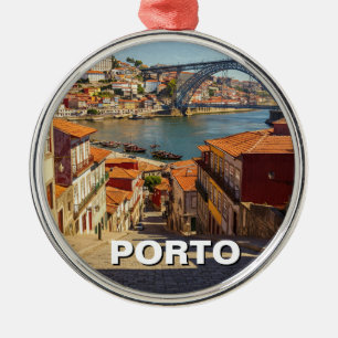 Ornement En Métal Porto Portugal Voyage