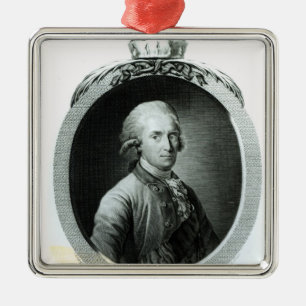 Ornement En Métal Portrait de Frederick Augustus I