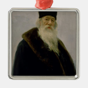 Ornement En Métal Portrait de Vladimir Vasil'evich Stasov 1900