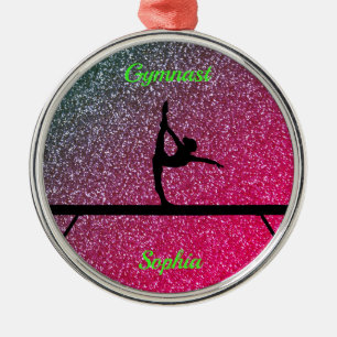 Ornement En Métal Poutre de Gymnastique Pastèque Étincelle