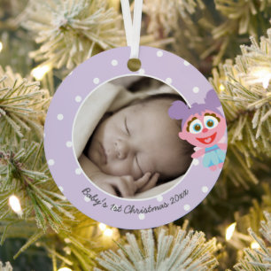 Ornement En Métal Premier Noël du bébé Abby Cadabby : Ajoutez votre 