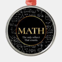 Professeur de mathématiques Awesome Gold Enseignan