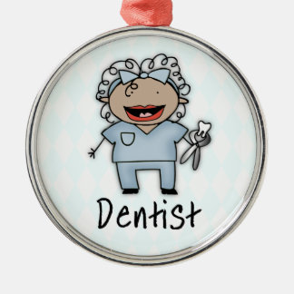 Ornement En Métal Professionnelle Dentiste