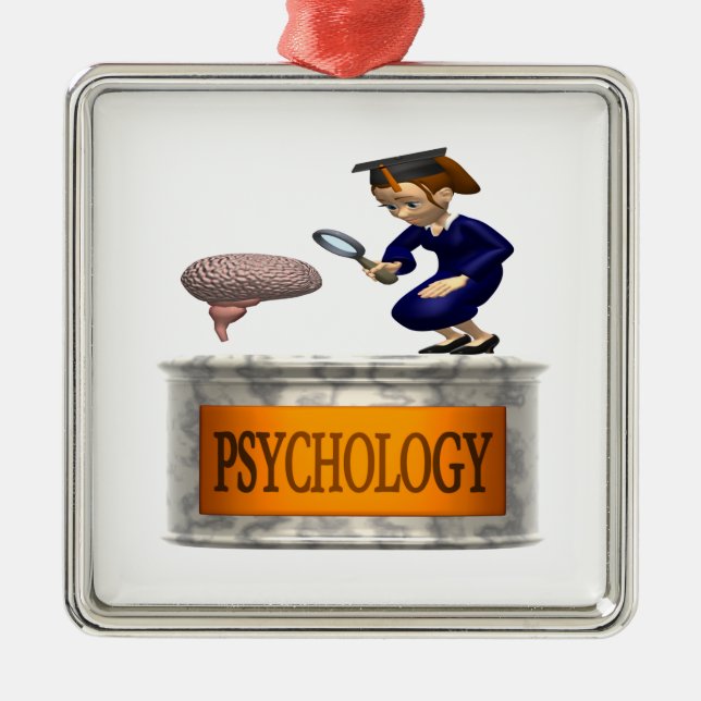 Ornement En Métal Psychologie (Devant)