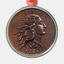 Ornement En Métal Rare Penny Américaine