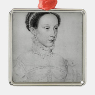 Ornement En Métal Reine de Mary des Ecossais, 1559