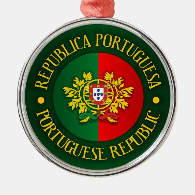 Ornement En Métal République portugaise (Devant)