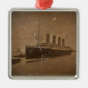 Ornement En Métal RMS Titanic Southampton