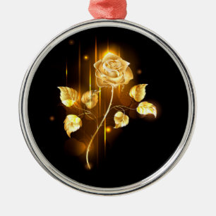 Ornement En Métal Rose d'or ( rose d'or )