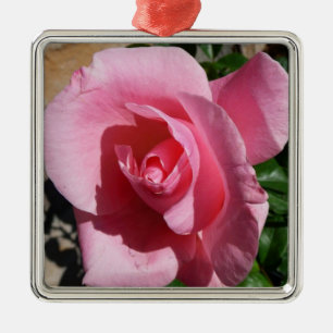 Ornement En Métal Rose III Jardin Floral