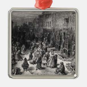 Ornement En Métal Rue de Dudley, sept cadrans