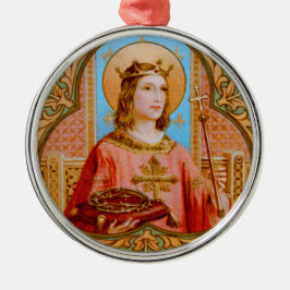 Ornement En Métal Saint Louis IX le roi (BK 004)
