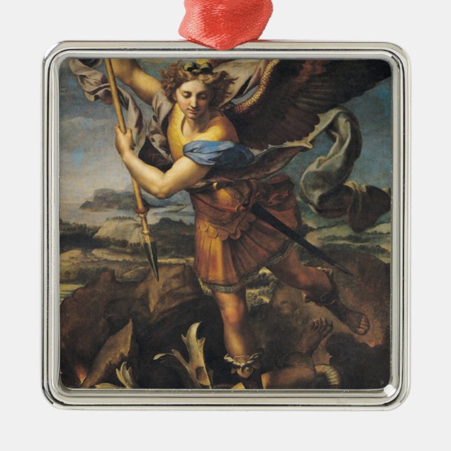 Ornement En Métal Saint Michael écrasant le démon, 1518 (Devant)