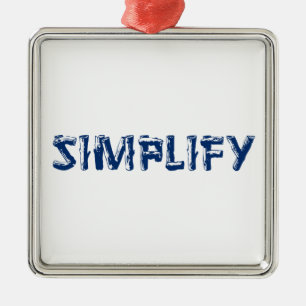 Ornement En Métal Simplifier