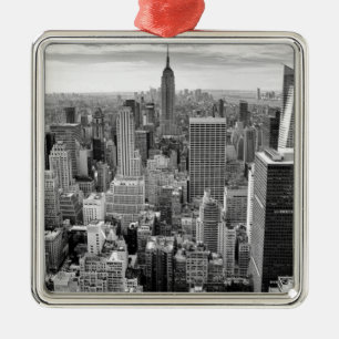 Ornement En Métal Skyline de New York
