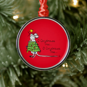 Ornement En Métal Souris Arbre de Noël Funny Enfants