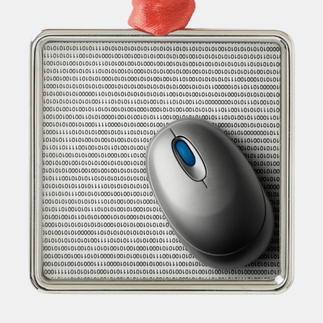 Ornement En Métal souris d'ordinateur (Devant)