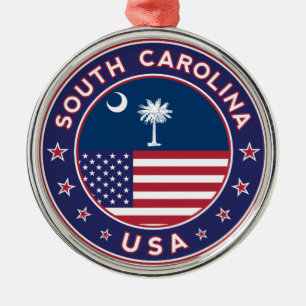 Ornement En Métal South Carolina sticker, phone case, tote bag