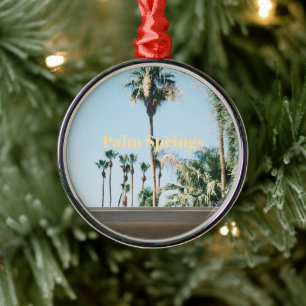 Ornement En Métal Souvenir de voyage à Palm Springs