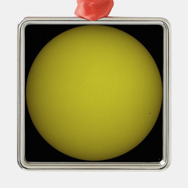 Ornement En Métal Space Shuttle Atlantis est vue en silhouette (Devant)