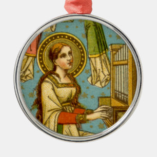 Ornement En Métal St Cecilia de Rome (détail; BNG 02)