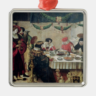 Ornement En Métal St Thomas Aquinas et Louis IX