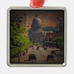 Ornement En Métal State Capital in Boise, Idaho