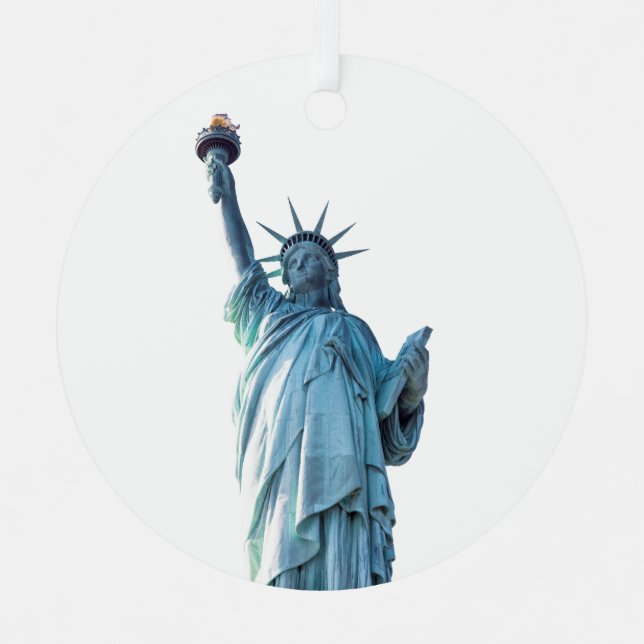 Ornement En Métal Statue de la liberté (Recto)