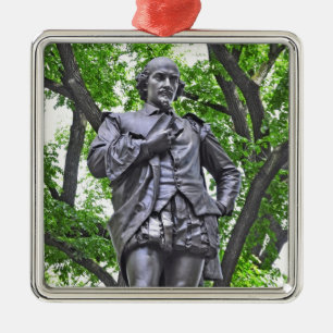 Ornement En Métal Statue de William Shakespeare dans le Central Park