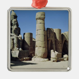 Ornement En Métal Statue posée de Ramesses II