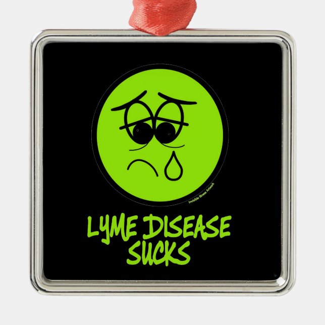 Ornement En Métal SUCKS...Lyme (Devant)