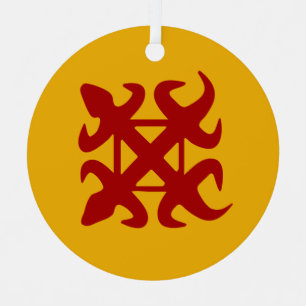 Ornement En Métal Symbole Adinkra (Unité)