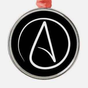 Ornement En Métal symbole athéisme religion