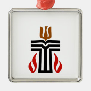 Ornement En Métal Symbole de religion presbytérienne