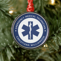 Symbole EMT personnalisé Technicien Médicale d'urg