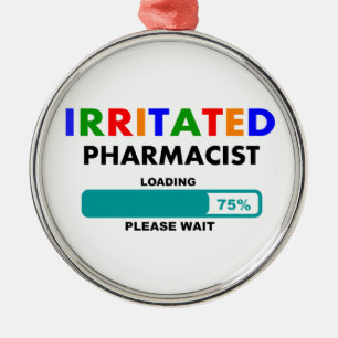 Ornement En Métal T-shirts drôle de chargement de pharmacien
