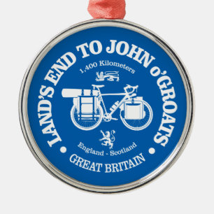 Ornement En Métal Terrain de fin à John o'Groats (cyclisme)